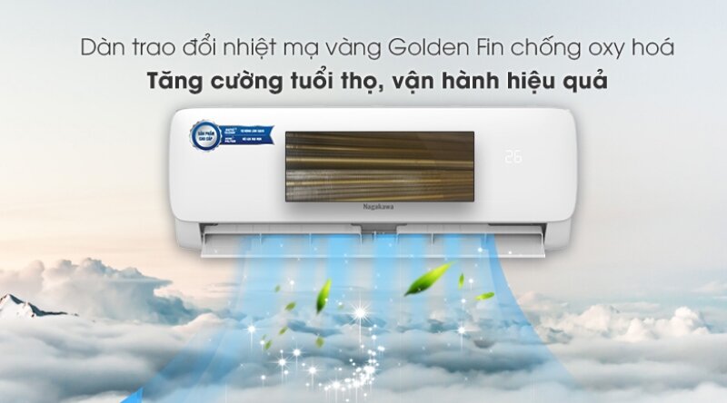 điều hòa Nagakawa 12000 BTU 1 chiều NS-C12R2M09