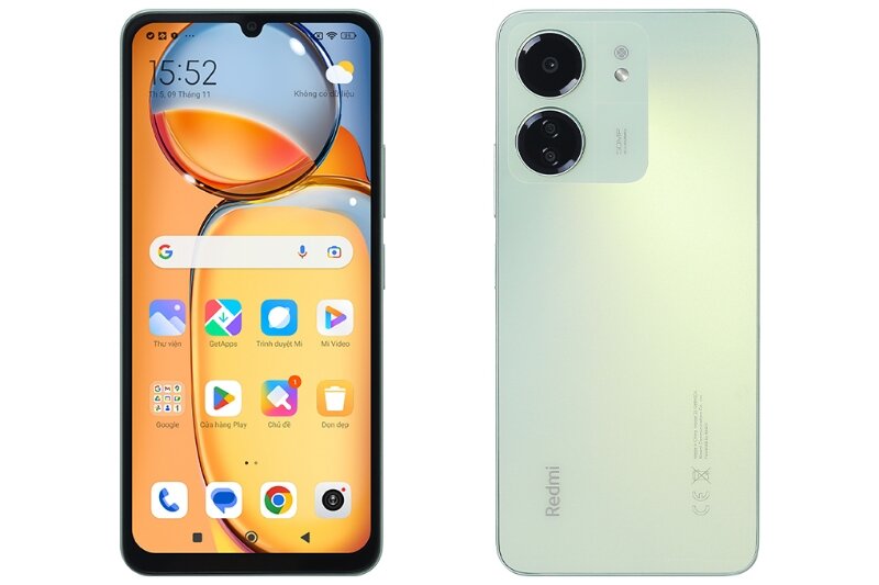 Điện thoại Xiaomi Redmi 13C 4GB thiết kế