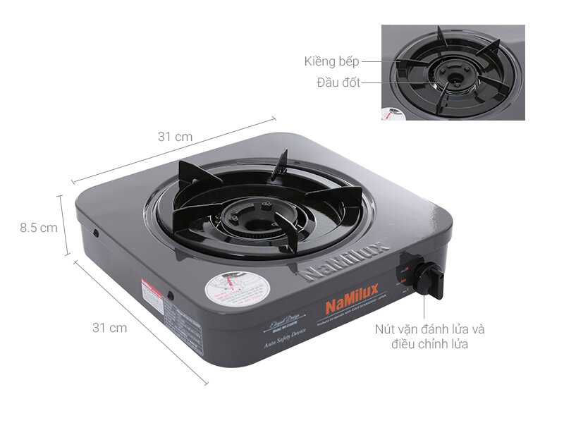 Bếp gas đơn Namilux NH-210AFM