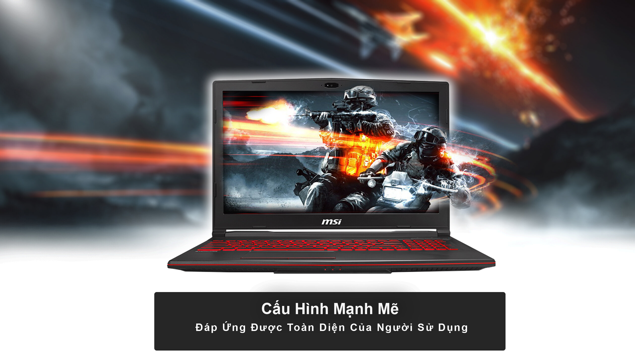 Laptop MSI GL63 9SD 843VN (Black)- GTX1660 TI