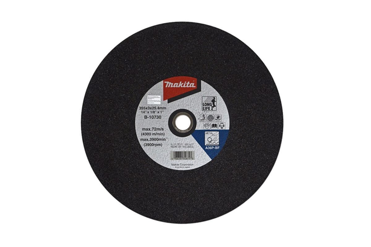 Đá cắt sắt 355x3x25.4mm 5pcs Makita B-10730-5