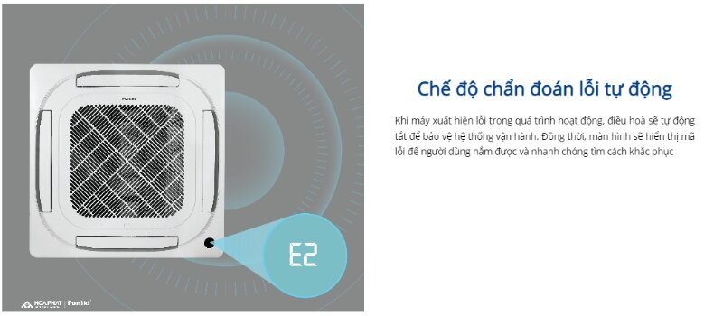 Điều hòa âm trần Funiki 50000 BTU 1 chiều CC50MMC