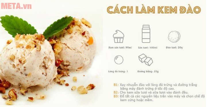 Máy làm kem tươi Tiross TS-9090