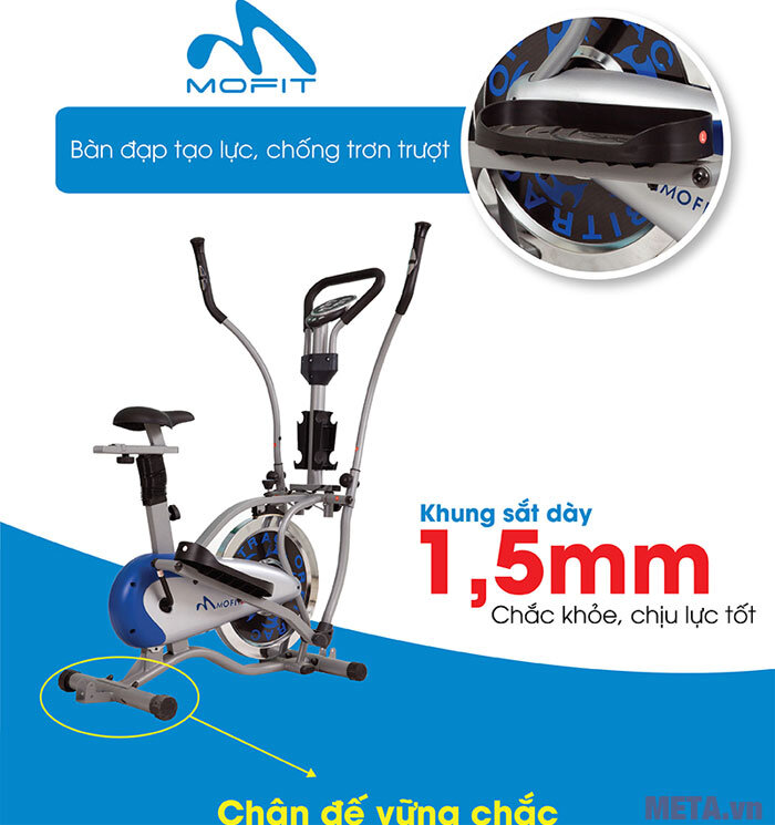 Xe đạp tập Obitrac Elite MO-2085