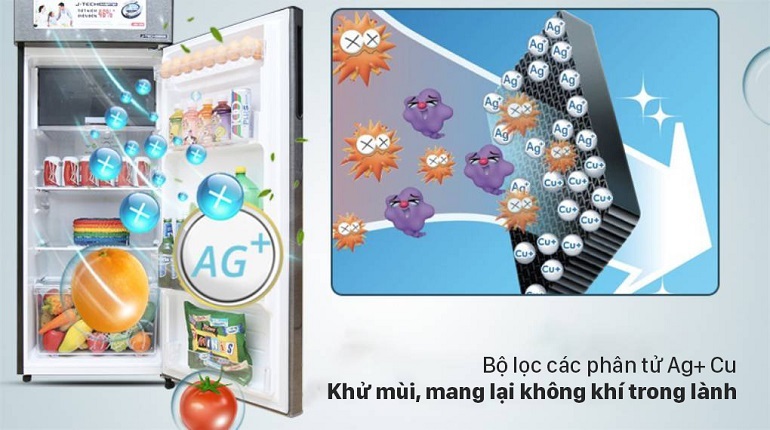 Tủ lạnh Sharp Inverter 253 lít SJ-X282AE-DS 4 Điểm nổi bật của tủ lạnh Sharp Inverter 253 lít SJ-X282AE-DS