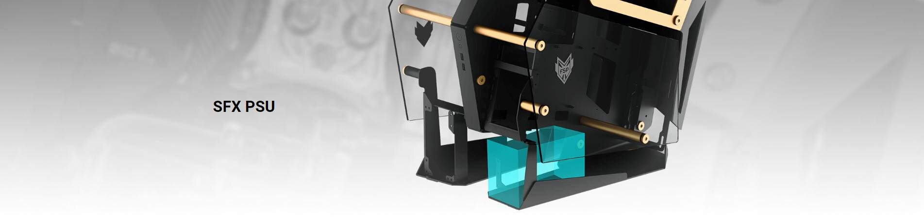 Vỏ Case FSP CMT710 (Full Tower/ Màu Đen) giới thiệu 4