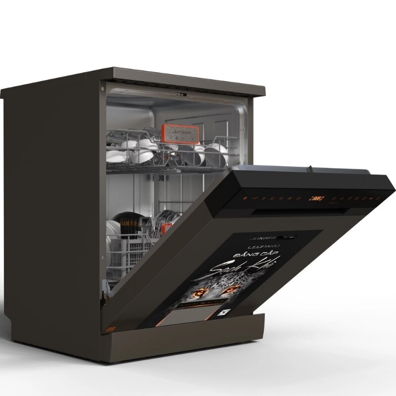 Máy rửa bát 15 bộ Junger DWJ-163-MS