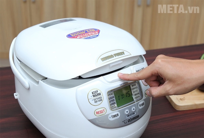 Nồi cơm điện Zojirushi NS-ZAQ18-WZ - 1,8 lít Nồi cơm điện Zojirushi NS-ZAQ18-WZ - 1,8 lít