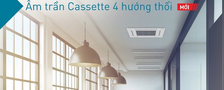 Điều hòa Panasonic S-3448PU3HB/U-34PZ3H5 có thiết kế phẳng, hiện đại