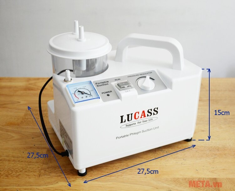 Máy hút dịch 1 bình Lucass SS-6A