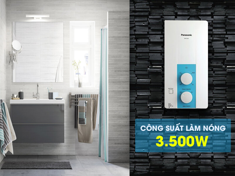 Máy nước nóng Panasonic DH-3JL4VA 3.5 kW Máy nước nóng Panasonic DH-3JL4VA 3.5 kW