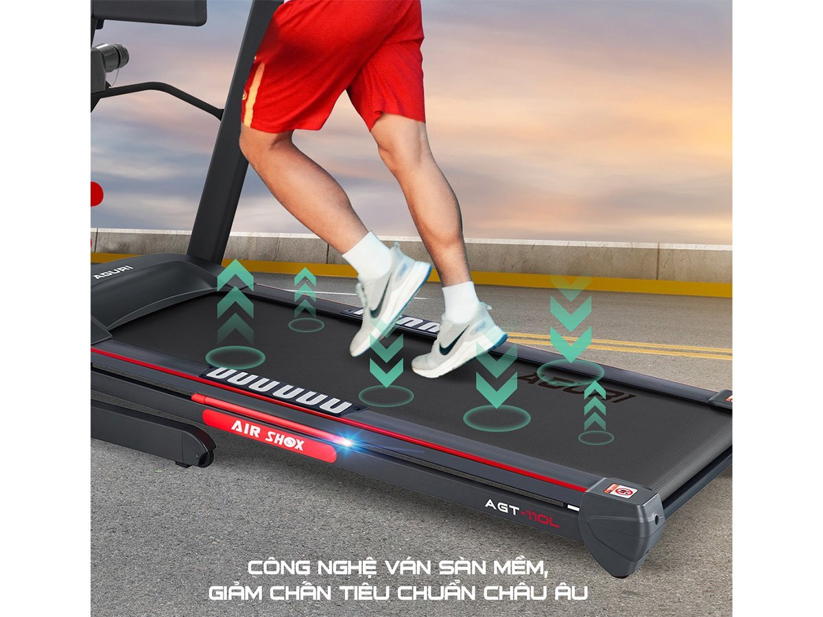 Băng tải chạy rộng, bền, êm chân