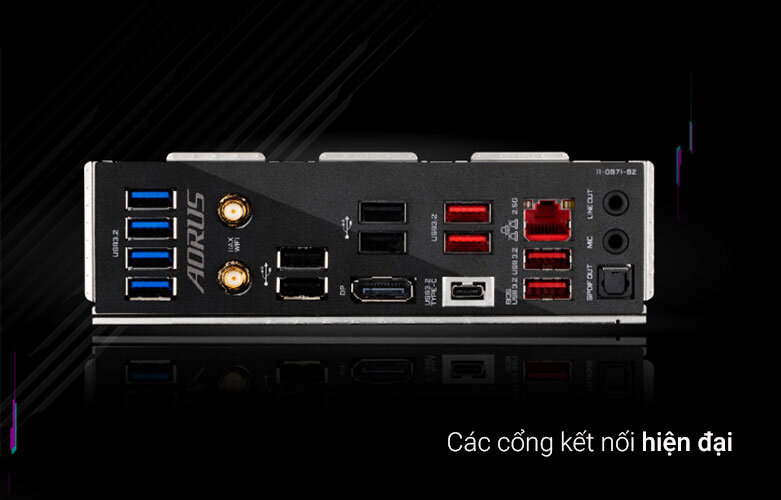 Bo mạch chính/ Mainboard Gigabyte Z690 AORUS PRO DDR4 | Các cổng kết nối hiện đại