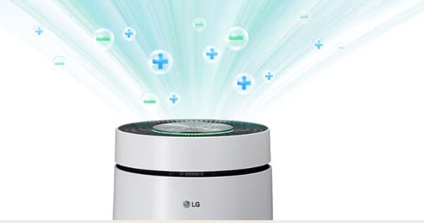 Máy lọc không khí LG PuriCare 1 tầng AS65GDWH0 tại ion âm hiện đại