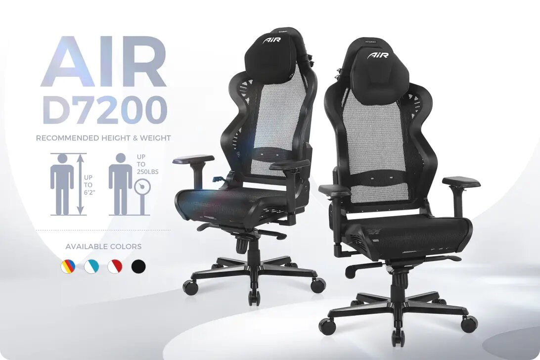 Ghế Gamer DXRacer AIR Series AIR-R1S-N.N-B3 (AIR/D7200/N) 1