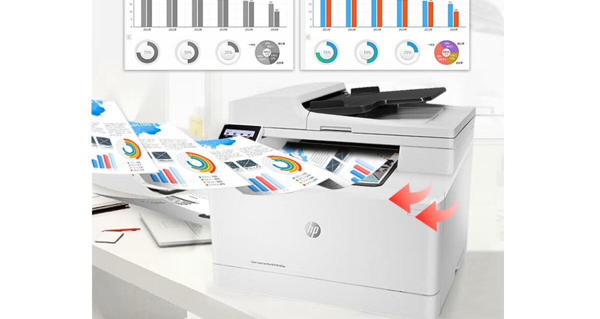 Máy in laser màu đa chức năng HP Pro MFP M183fw (7KW56A)