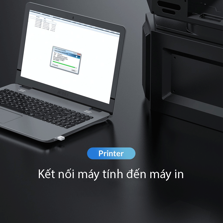 USB kết nối Bluetooth 4.0 Orico BTA-409-WH