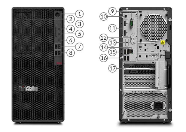 Máy trạm Workstation Lenovo Thinkstation P350 30E3007FVA 