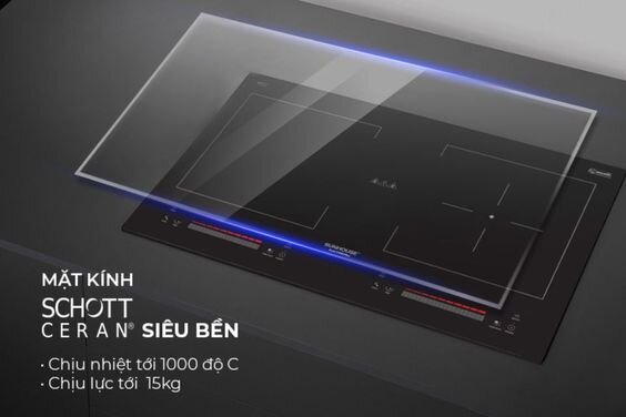 Mặt kính Schott cao cấp