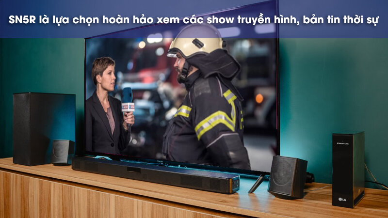 Loa thanh soundbar LG SN5R - 4.1