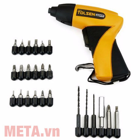 Bộ máy vặn vít không dây Tolsen 79011