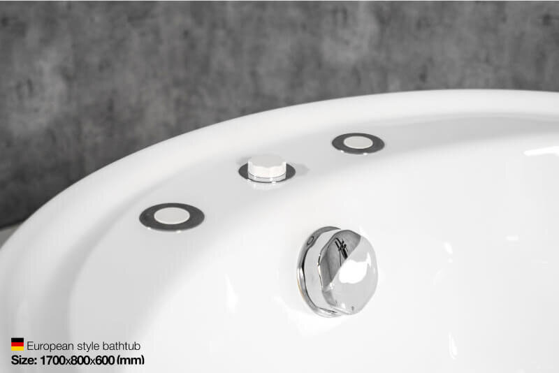 Bồn tắm đặt sàn massage 1.7m MOWOEN MW8311B-170.MS