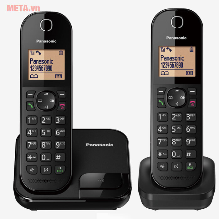 Điện thoại IP Panasonic KX-TGC412CX (2 máy cầm tay)