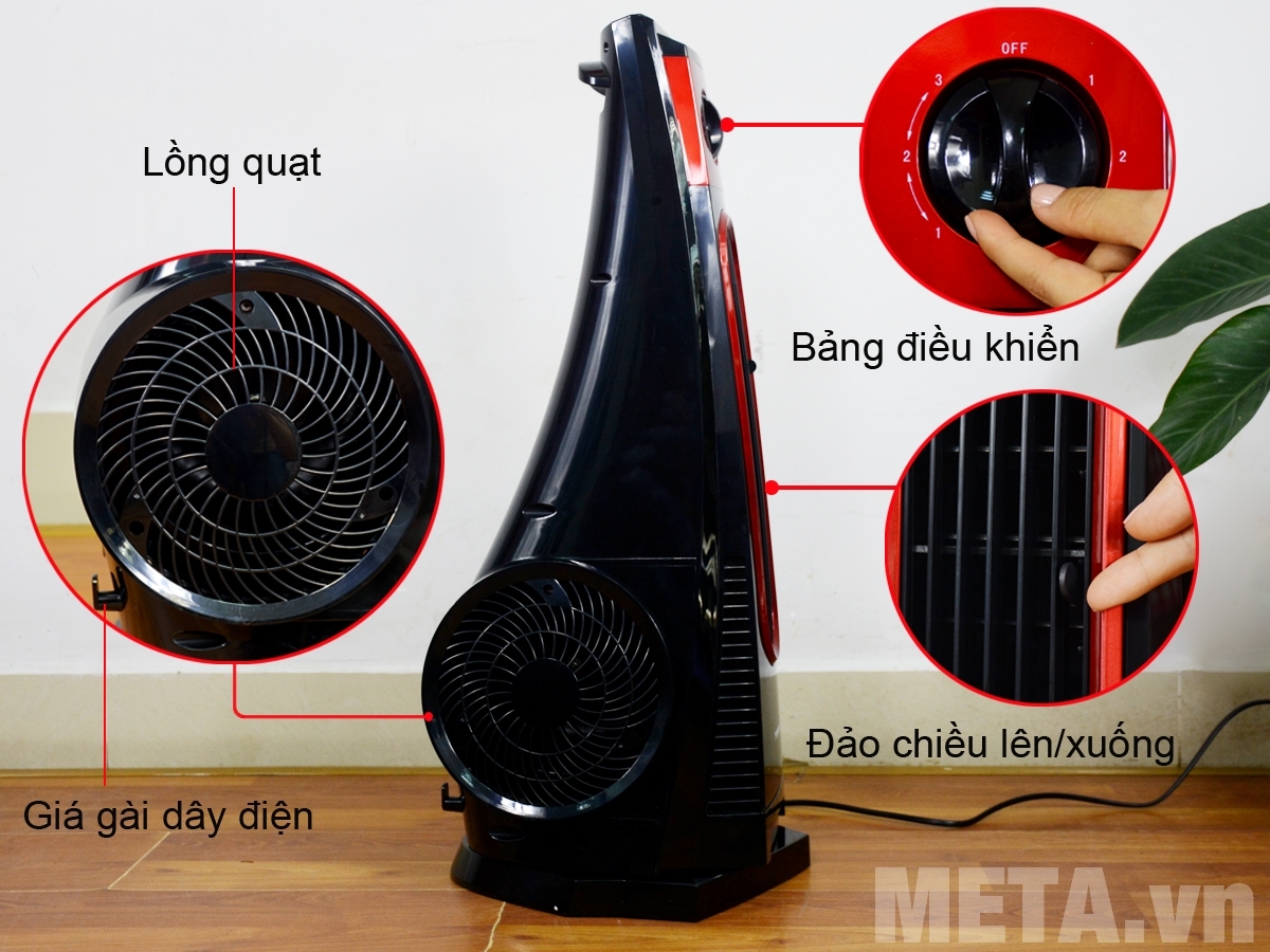 Quạt tháp Tiross TS9180 Quạt tháp Tiross TS9180