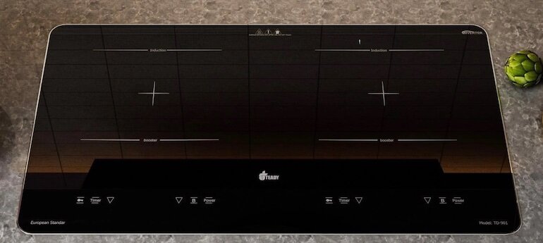 Bếp từ Hai Vùng Nấu TD-901T sở hữu thiết kế độc đáo