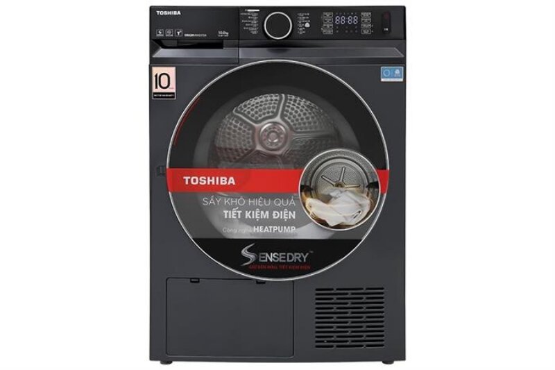 Máy sấy bơm nhiệt Toshiba 10 Kg TD-BP110GHV(MG) 