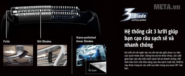 Máy cạo râu Panasonic ES-RT36