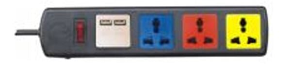 Hình ảnh ổ cắm kéo dài đa năng LiOA 4D32NUSB  Hình ảnh ổ cắm kéo dài đa năng LiOA 4D32NUSB