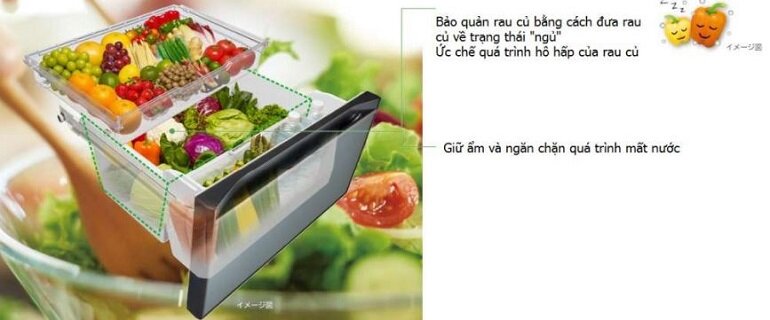 Tủ lạnh Hitachi Inverter 475 lít R-HW48N