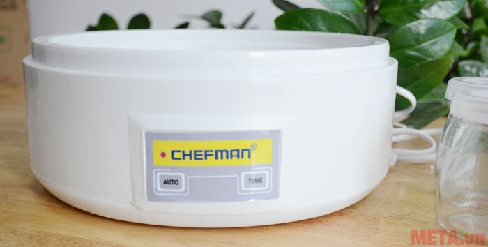 Máy làm sữa chua Chefman 8 cốc thủy tinh (CM - 302T)
