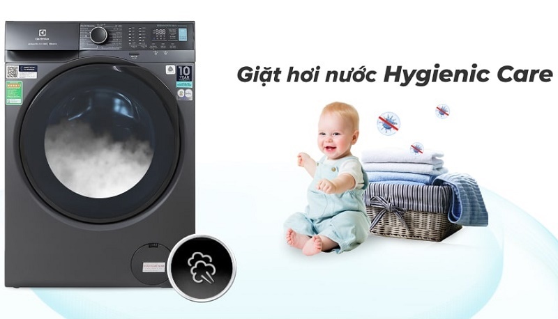 Máy giặt Electrolux Inverter 10 kg EWF1024P5SB 3 Máy giặt Electrolux Inverter 10 kg EWF1024P5SB công nghệ giặt