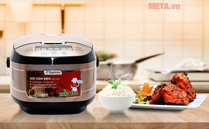 Nồi cơm điện cao tần Nagakawa NAG0102 (1,8 lít)