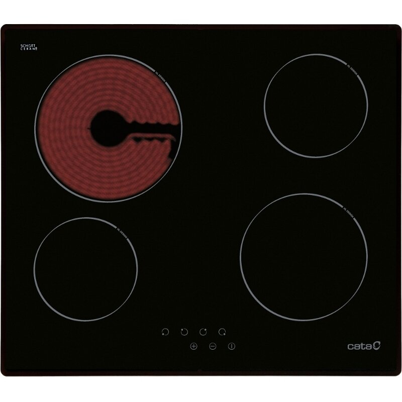 Bếp từ hồng ngoại âm 4 vùng nấu Cata T-604-A
