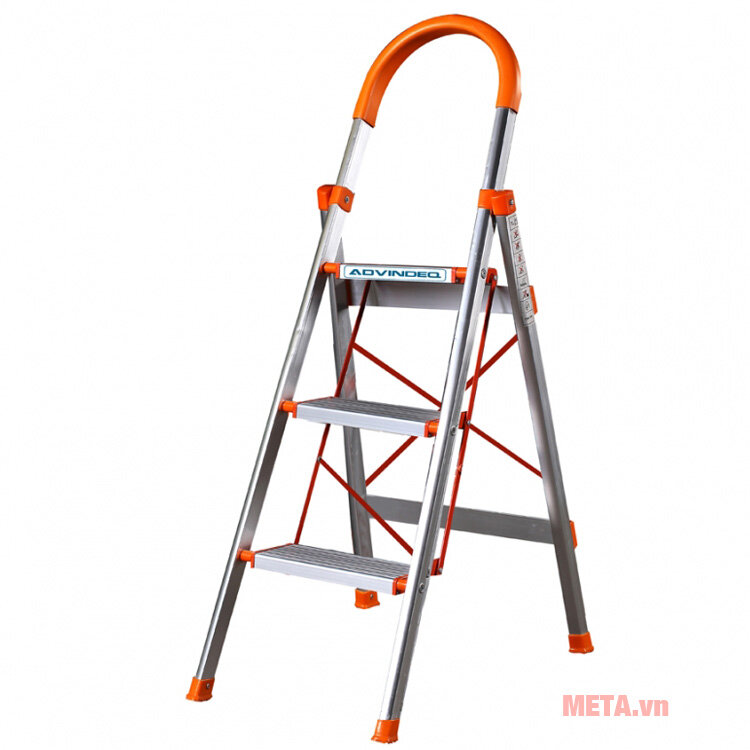 Thang nhôm ghế bản to 3 bậc Advindeq ADS-703