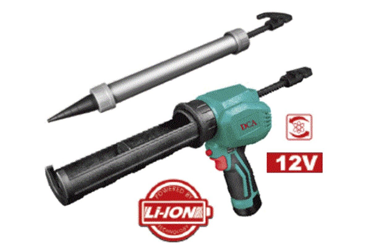 Súng bơm Silicon pin 12V DCA ADPJ12AK