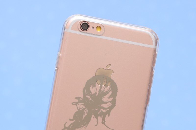 Ốp lưng iPhone 6 - 6s Nhựa trong Unique Cô gái Ốp lưng iPhone 6 - 6s Nhựa trong Unique Cô gái