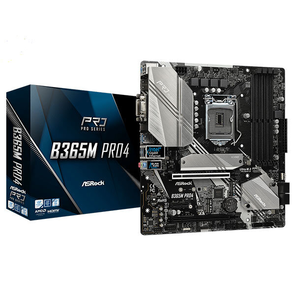 Main Asrock B365M Pro 4 (Chipset Intel B365/ Socket LGA1151/ VGA onboard)