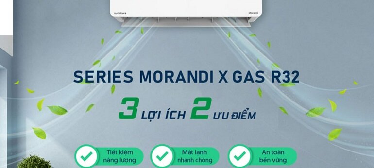 Điều hòa Sumikura 18000 BTU 1 chiều APS/APO-180.Morandi gas R-32