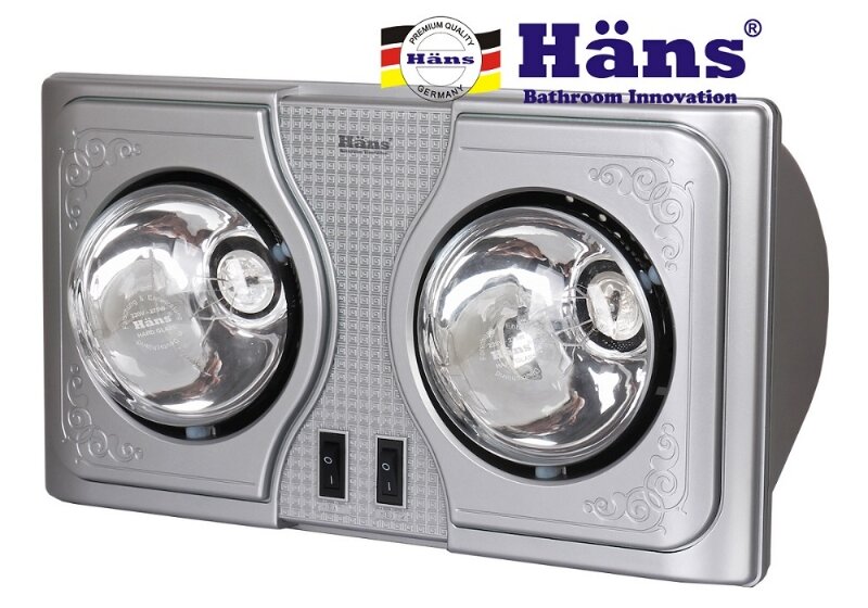 Đèn sưởi nhà tắm Hans H2B