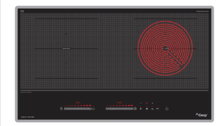 Bếp từ hồng ngoại âm 2 vùng nấu Canzy CZ-MVS 508IH