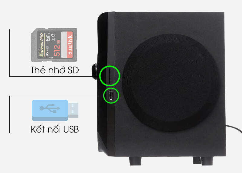 Loa Vi Tính Bluetooth Enkor E206 Loa Vi Tính Bluetooth Enkor E206
