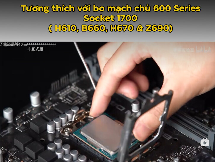 CPU Intel Core i5-12400F (Upto 4.4Ghz, 6 nhân 12 luồng, 18MB Cache, 65W) - Socket Intel LGA 1700) 