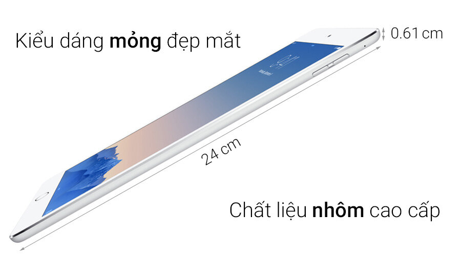 Máy tính bảng iPad Air 2 Cellular 16GB