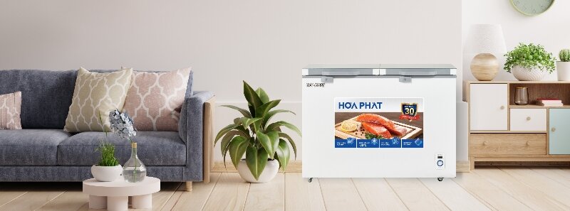 Tủ đông Hòa Phát 1 ngăn 352 Lít HPF AD6352