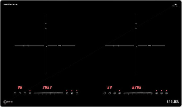 Bếp từ âm 2 vùng nấu Spelier SPM-728I Plus