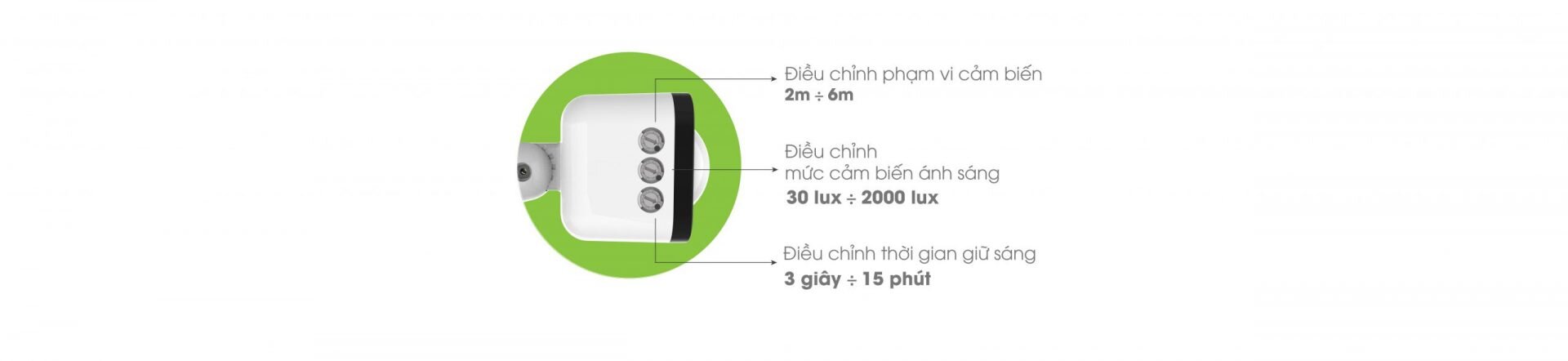 Công tắc cảm biến CT01.PIR 300W